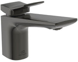 Ideal Standard Conca Einhebel-Waschtischarmatur 140 mm Ausladung ohne Ablaufgarnitur Magnetic Grey