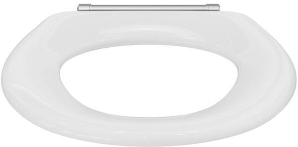 IDEAL STANDARD WC-Sitz Contour 21 mit Stangenscharnier, Weiß, Duroplast, mit Deckel
