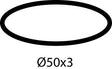 IDEAL STANDARD O-Ring A860755NU – Dichtung 48,9 x 2,62 mm für Sanitär-Ersatzteile