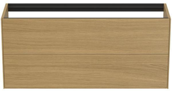 Ideal Standard Conca WT-Unterschrank 1200 mm, 2 Auszüge, Anthrazit matt, Push-Open