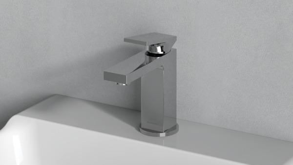 Ideal Standard Extra Waschtischarmatur 111 mm mit Ablaufgarnitur Silver Storm