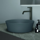 Ideal Standard Ipalyss Aufsatzwaschtisch 400x400mm Seidenweiß ohne Hahnloch ohne Überlauf