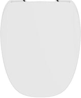 Ideal Standard WC-Sitz Dea Softclosing – Duroplast, Weiß glänzend, Edelstahl-Scharniere