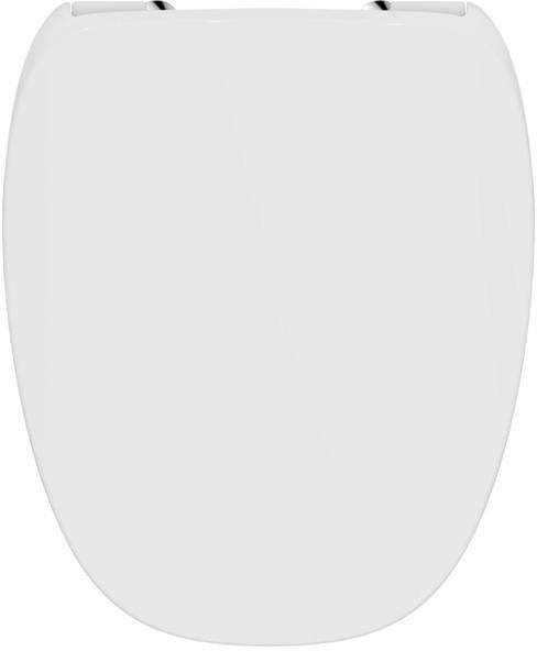 Ideal Standard WC-Sitz Dea Softclosing – Duroplast, Weiß glänzend, Edelstahl-Scharniere