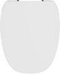 Ideal Standard WC-Sitz Dea Softclosing – Duroplast, Weiß glänzend, Edelstahl-Scharniere