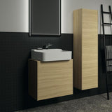 Ideal Standard Conca Waschtischunterschrank Eiche geflammt 602 mm mit Auszug und Push-Open
