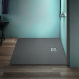 Ideal Standard Ultra Flat S+ Quadrat-Brausewanne 1200x1200mm Mineralguss Weiß Matt
