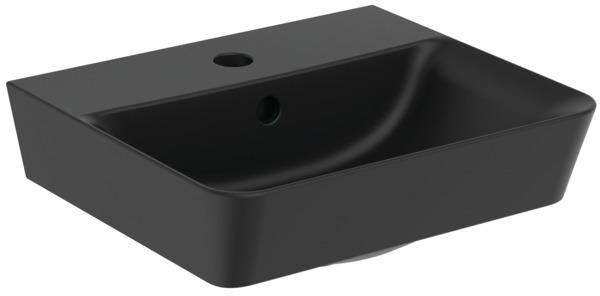 Ideal Standard Handwaschbecken Connect Air 400x350x150 mm Weiß mit Überlauf und 1 Hahnloch