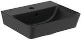 Ideal Standard Handwaschbecken Connect Air 400x350x150 mm Weiß mit Überlauf und 1 Hahnloch