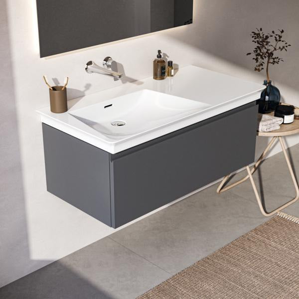 Ideal Standard Finesse Möbelwaschtischunterschrank 1000 mm mit 1 Auszug in Greige matt