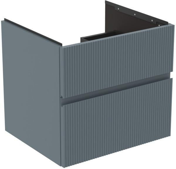 Ideal Standard Finesse Möbelwaschtischunterschrank 600 mm mit 2 Auszügen und Softclose in Greige matt