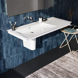 Ideal Standard Möbelwaschtisch La Dolce Vita 1260 mm ohne Hahnloch mit Überlauf, Ablage rechts, Weiß