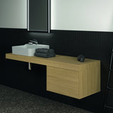Ideal Standard Conca WT-Unterschrank 600 mm Eiche geflammt, 1 Auszug mit Push-Open