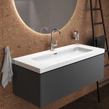 IDEAL STANDARD Joy Waschtischarmatur – Einhandhebelmischer mit Ablaufgarnitur, Brushed Gold, 169 mm Ausladung