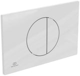 IDEAL STANDARD Oleas M5 Betätigungsplatte Schwarz – Mechanische 2-Mengen-Spültechnik