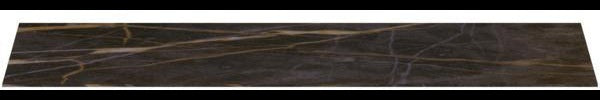 Ideal Standard Waschtischplatte Conca aus Keramik 1202x373x6mm in Marmor Noir Desir