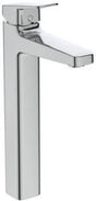 Ideal Standard Ceraplan H250 Waschtischarmatur mit Ablaufgarnitur, 138 mm Ausladung, Chrom
