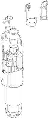 Ideal Standard Spülventil ProSys WC-Element 80M – Zubehör für Sanitärinstallationen