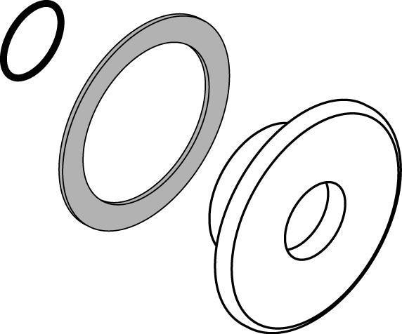 IDEAL STANDARD IS Sensorgehäuse Chrom – Ersatzteil für Sensortechnik