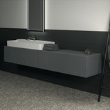 Ideal Standard Conca Waschtischunterschrank 2385 mm, 2 Auszüge, Sunset Matt, wandhängend