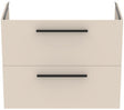 IDEAL STANDARD i.life A Waschtischunterschrank 800 mm mit 2 Auszügen, Sandbeige Matt