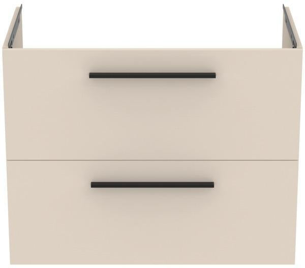 IDEAL STANDARD i.life A Waschtischunterschrank 800 mm mit 2 Auszügen, Sandbeige Matt