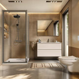Ideal Standard Ceraline Nuovo Waschtischarmatur H85 mit Ablaufgarnitur und BlueStart in Chrom