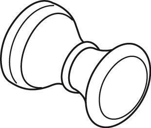 IDEAL STANDARD JADO Zugknopf Lighthouse Chrom – Ersatzteil für Sanitär