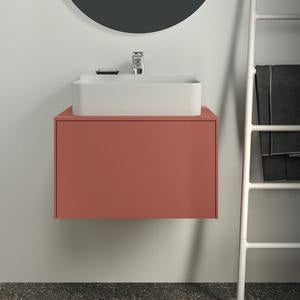 Ideal Standard Conca WT-Unterschrank 602 mm, 1 Auszug, Push-Open, Softclose, Weiß matt