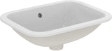 Ideal Standard Connect Einbauwaschtisch 500x380mm Weiß mit Überlauf und Ideal Plus
