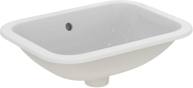 Ideal Standard Connect Einbauwaschtisch 500x380mm Weiß mit Überlauf und Ideal Plus