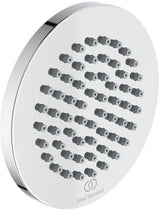 Ideal Standard Idealrain Regenbrause Kopfbrause 100 mm Chrom – Rund, Antikalk, Verstellbarer Kopf