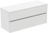 Ideal Standard Finesse Waschtischunterschrank 1202 mm, 2 Auszüge, Greige Matt