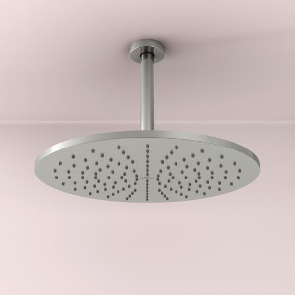 Ideal Standard Idealrain Atelier Kopfbrause 300 mm rund Brushed Gold – Regenstrahl mit Antikalk
