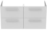 Ideal Standard i.life B Waschtischunterschrank 1200 mm, 4 Auszüge, Weiß matt, wandhängend