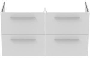 Ideal Standard i.life B Waschtischunterschrank 1200 mm, 4 Auszüge, Weiß matt, wandhängend