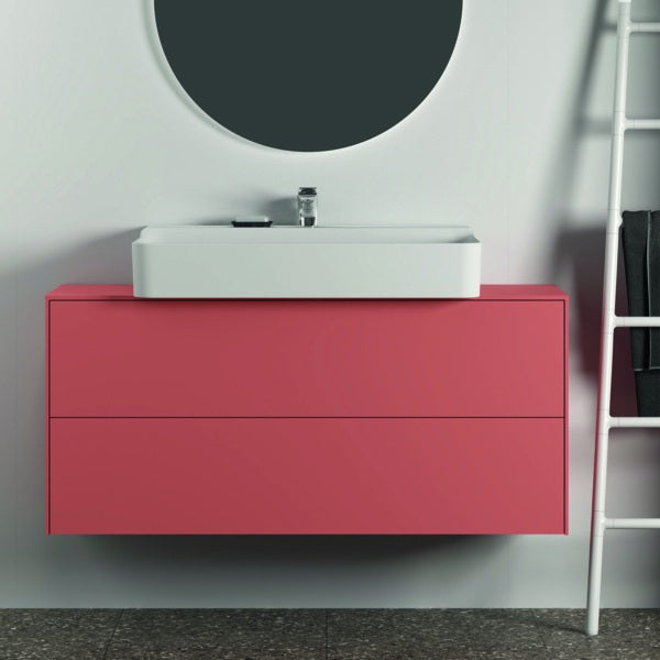 Ideal Standard Conca WT-Unterschrank 1202 mm, 2 Auszüge, Eiche geflammt, Push-Open