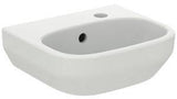 Ideal Standard i.life A Handwaschbecken 350x300x115mm Weiß, 1 Hahnloch rechts, mit Überlauf
