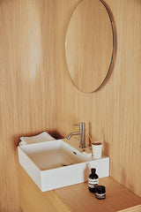 Ideal Standard Joy Waschtischarmatur Brushed Gold mit Ablaufgarnitur, 110 mm Ausladung