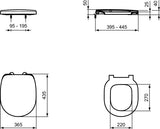 Ideal Standard WC-Sitz Connect Weiß mit Softclosing und Absenkautomatik