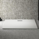 Ideal Standard Rechteck-Brausewanne Ultra Flat New 1400x900x25 mm Weiß – Bodenebener Einbau