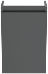 Ideal Standard Eurovit+ Handwaschbeckenunterschrank 354 mm grau glänzend 1 Tür links