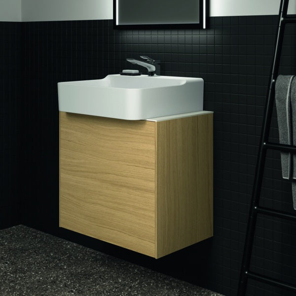 Ideal Standard Conca WT-Unterschrank 600 mm, 1 Auszug, Push-Open, ohne Platte, Weiß