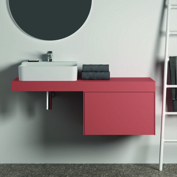 Ideal Standard Conca WT-Unterschrank 600 mm Eiche geflammt, 1 Auszug mit Push-Open