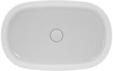 Ideal Standard Ipalyss Aufsatzschale 600x380x120 mm Seidenweiß ohne Hahnloch und Überlauf