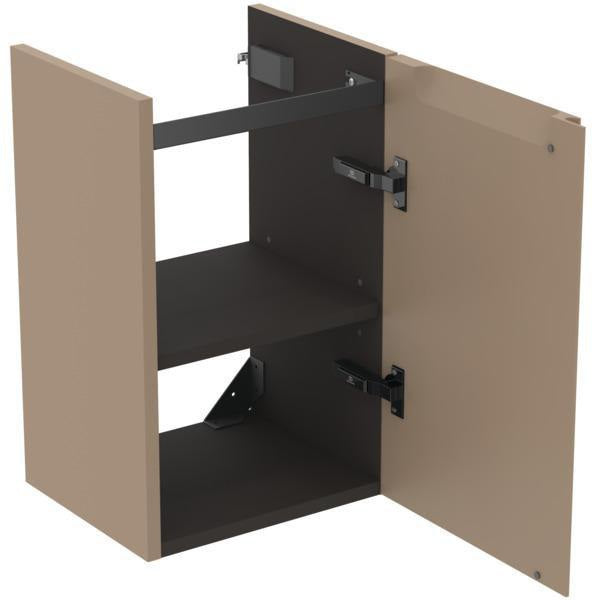 Ideal Standard Finesse Handwaschbeckenunterschrank 350 mm, 1 Tür, Anschlag rechts, Greige matt