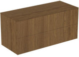 Ideal Standard WT-Unterschrank Conca 1202 mm, 2 Auszüge, Push-Open, Softclose, Weiß Matt