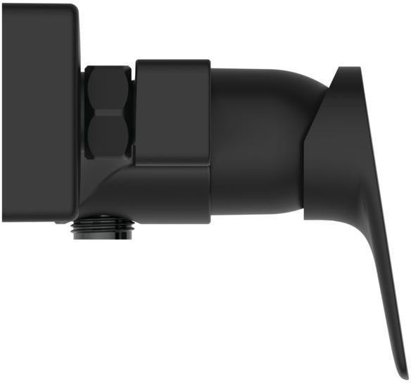 IDEAL STANDARD Ceralife C Silk Black Brausearmatur – Wandmontage, Keramikkartusche, Messing