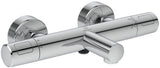 IDEAL STANDARD Badethermostat AP Ceratherm T25 N Ausladung 163 mm Chrom – wandmontiert, verchromt