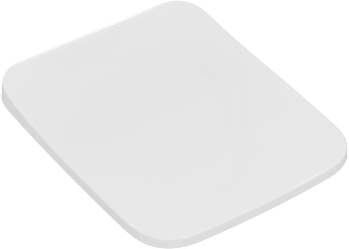 Ideal Standard WC-Sitz STRADA II Wrapover Weiß Duroplast mit Deckel und Edelstahl-Scharnieren